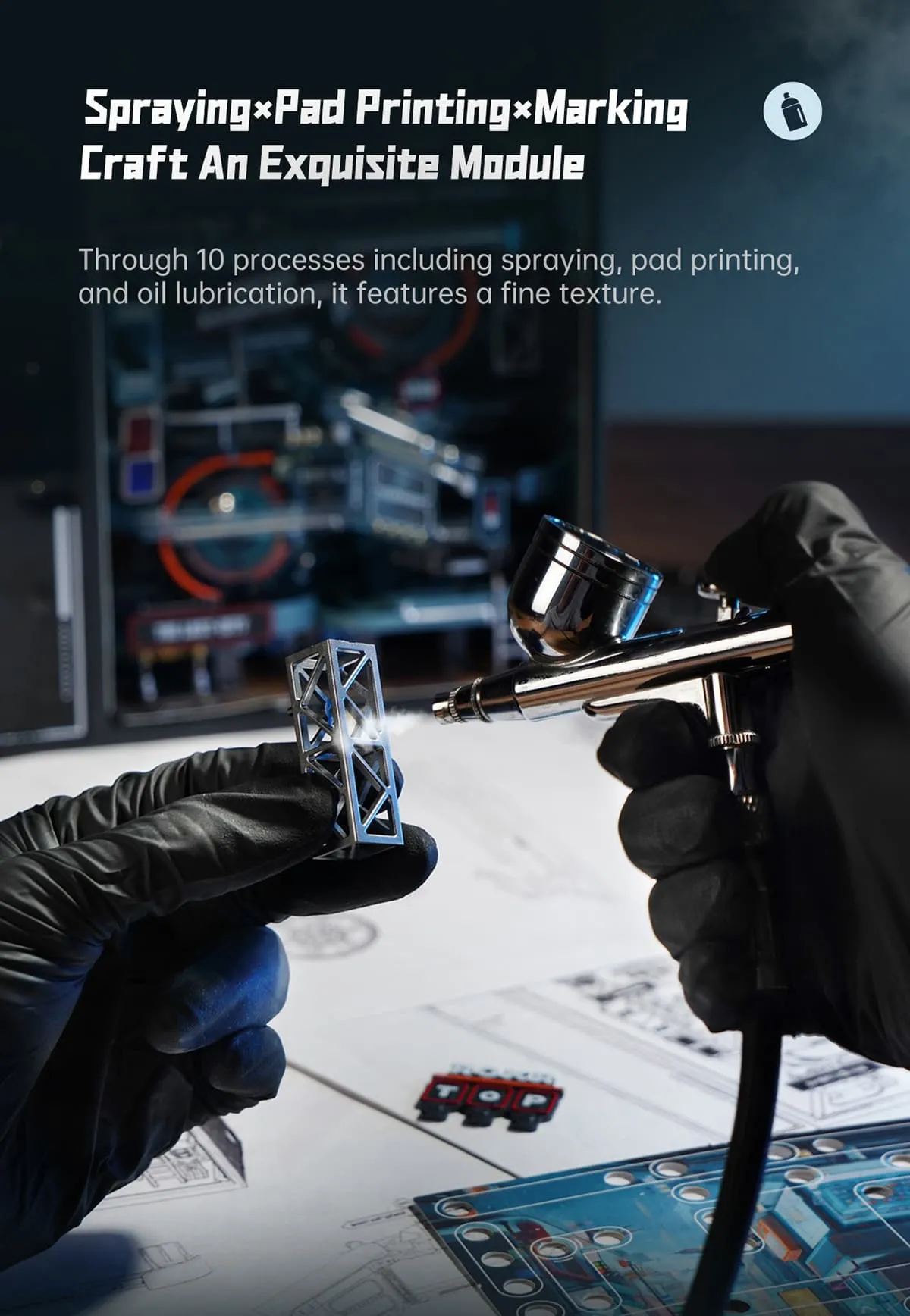 rokr the last city marble run mechanical 3d puzzle mr01s