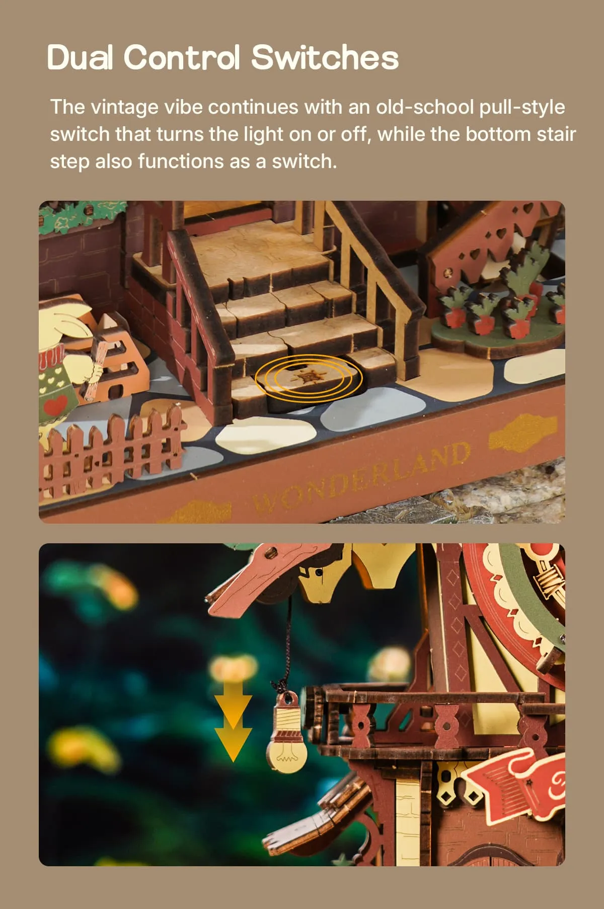 rokr cuckoo clock mechanical 3d wooden puzzle