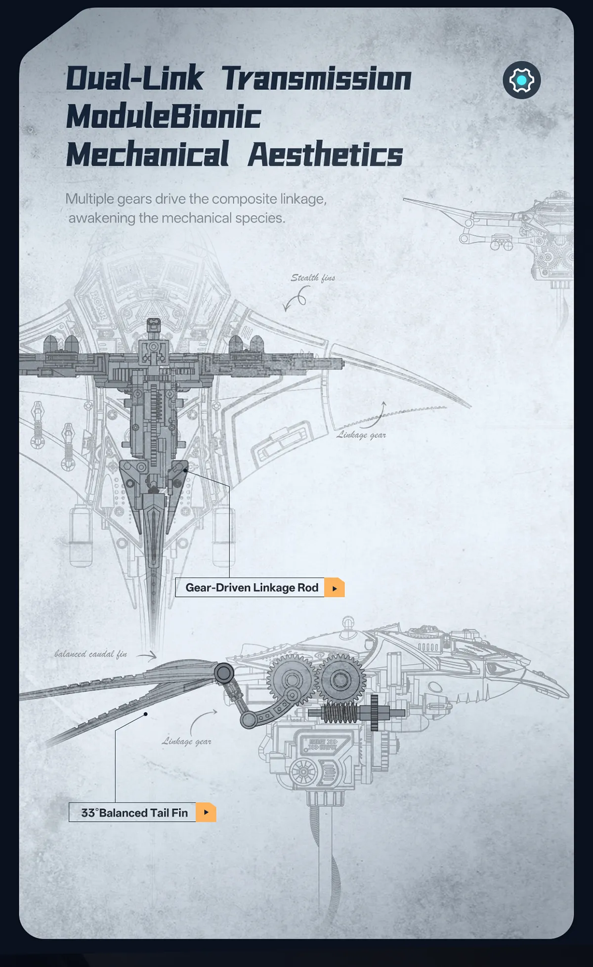 rokr manta ray mechanical 3d puzzle kit mi06